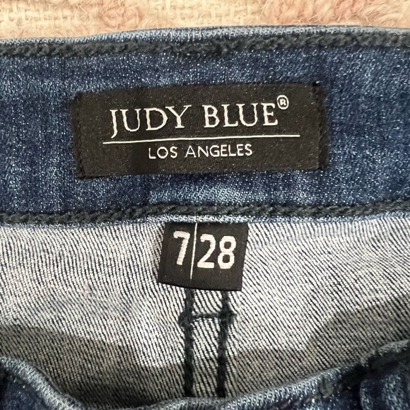 Judy Blue Skinny Fit Capri/Cropped Jeans - Size 28 - Picture 5 of 5